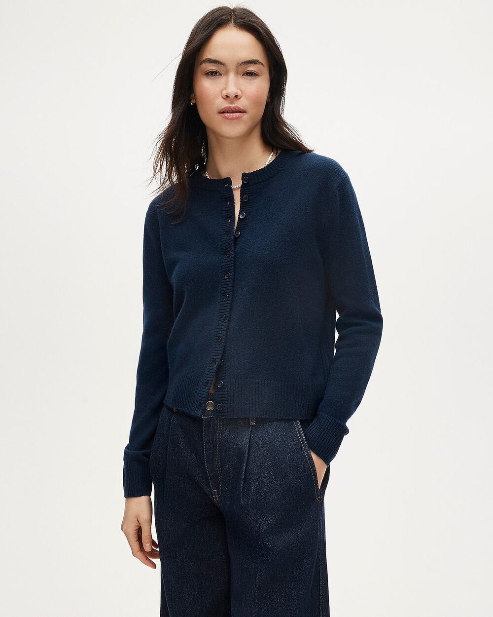 J.Crew Old Money Perfect Cashmere Cardigan L NWT